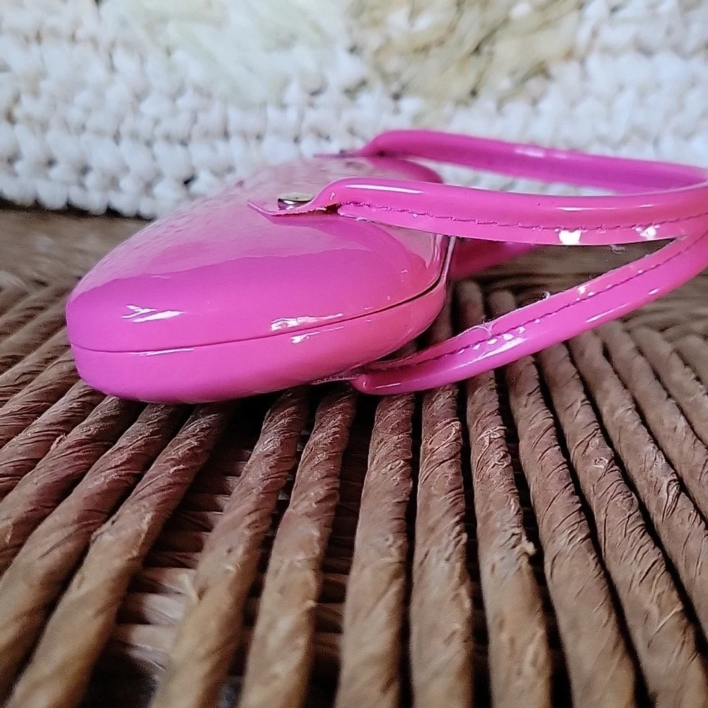 Barbie mini bag, eyeglass/sunglass hard case, pink